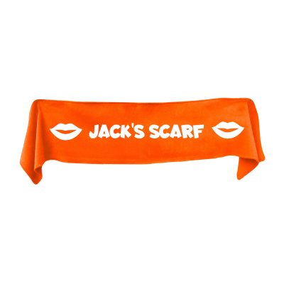 Small (75cm x 15cm) with Little Diva Theme - Burnt Orange Fleece Fabric (Personalised with Text)