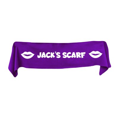 Small (75cm x 15cm) with Little Diva Theme - Purple Fleece Fabric (Personalised with Text)