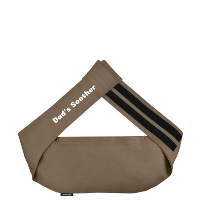 (140cm) - Chocolate Luxury Cotton Fabric Scented (Organic Lavender Buds) and Removable Cover