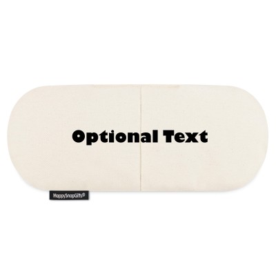 (Buckwheat Filling) - Natural Cotton Fabric (Personalised with Text)