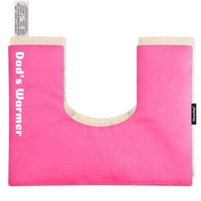 (37cm x 27cm) - Hot Pink Cotton Fabric Scented (Organic Lavender Buds) with Removable Cover
