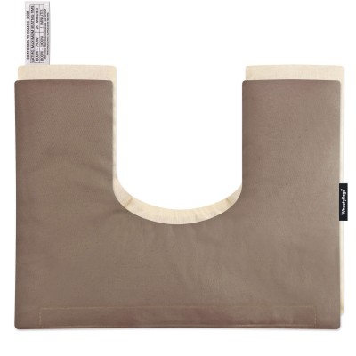 (37cm x 27cm) - Chocolate Luxury Cotton Fabric with Removable Cover (Personalised with Text)