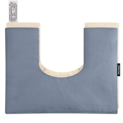 (37cm x 27cm) - Gothic Blue Luxury Cotton Fabric Scented (Organic Lavender Buds) with Removable Cover (Personalised with Text)