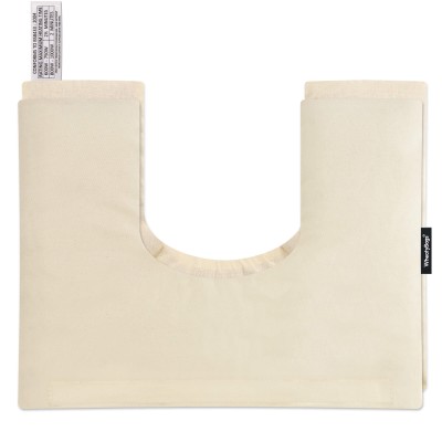 (37cm x 27cm) - Natural Cotton Fabric with Removable Cover (Personalised with Text)