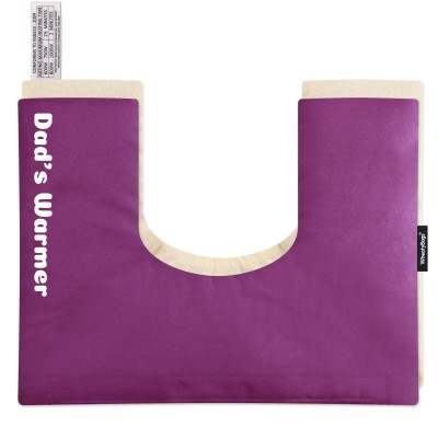 (37cm x 27cm) - Purple Cotton Fabric with Removable Cover
