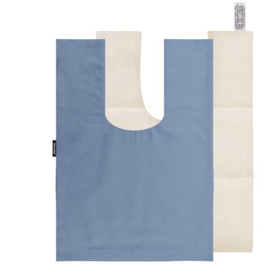 (40cm x 30cm) - Gothic Blue Luxury Cotton Fabric with Removable Cover (Personalised with Text)