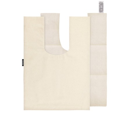 (40cm x 30cm) - Natural Organic Cotton with Removable Cover (Personalised with Text)