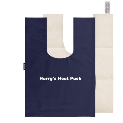 (40cm x 30cm) - Navy Blue Cotton Fabric with Removable Cover