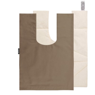 Approx. 40cm x 30cm (8 Compartments) - Chocolate Luxury Cotton Fabric with Removable Cover (Personalised with Text)