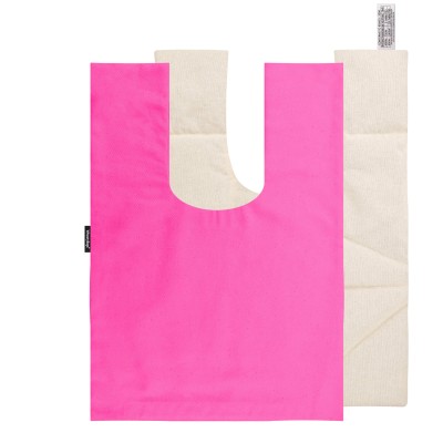 Approx. 40cm x 30cm (8 Compartments) - Hot Pink Cotton Fabric with Removable Cover (Personalised with Text)