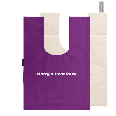 Approx. 40cm x 30cm (8 Compartments) - Purple Cotton Fabric with Removable Cover