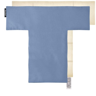 (43cm x 39cm with 6 Compartments) - Gothic Blue Luxury Cotton Fabric with Removable Cover (Personalised with Text)