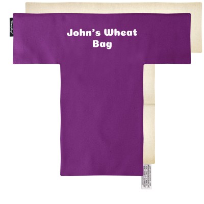 (43cm x 39cm with 3 Compartments) - Purple Cotton Fabric with Removable Cover