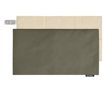 (47cm x 22cm) - Chocolate Luxury Cotton Fabric with Removable Cover