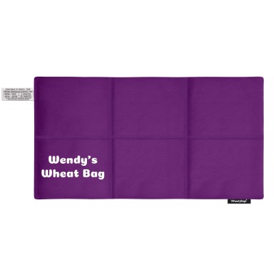 (47cm x 22cm) - Purple Cotton Fabric (Personalised with Text)