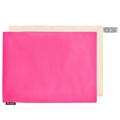 (40cm x 30cm) - Hot Pink Cotton Fabric and Removable Cover