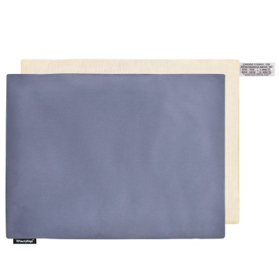(40cm x 30cm) - Gothic Blue Luxury Cotton Fabric and Removable Cover