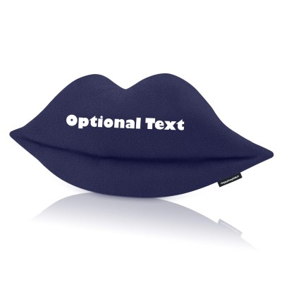 Large (70cm x 30cm) - Navy Blue Fleece Fabric (Personalised with Text)