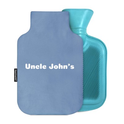 800ml - Gothic Blue Luxury Cotton Fabric with Removable Cover (Personalised with Text)