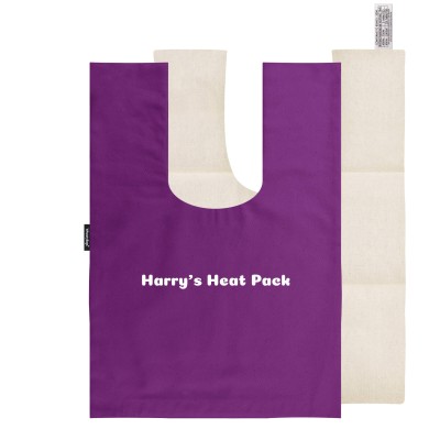 (40cm x 30cm) - Purple Cotton Fabric with Removable Cover