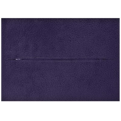 (36cm x 25cm) - Navy Blue Fleece Fabric with Zip Opening (Personalised with Text)