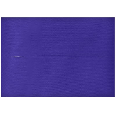(36cm x 25cm) - Royal Blue Cotton Fabric with Zip Opening (Personalised with Text)