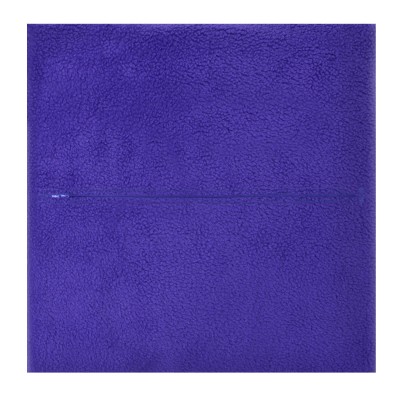 (30cm Square) - Royal Blue Fleece Fabric with Zip Opening (Personalised with Text)