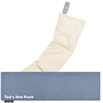 (47cm x 12cm) - Gothic Blue Luxury Cotton Fabric Scented (Organic Lavender Buds) with Removable Cover
