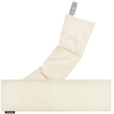 (47cm x 12cm) - Natural Cotton Fabric Scented (Organic Lavender Buds) with Removable Cover (Personalised with Text)