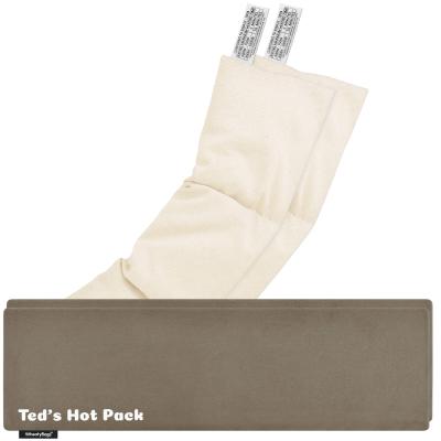 Pack of 2 (47cm x 12cm) - Chocolate Luxury Cotton Fabric Scented (Organic Lavender Buds) with Removable Cover