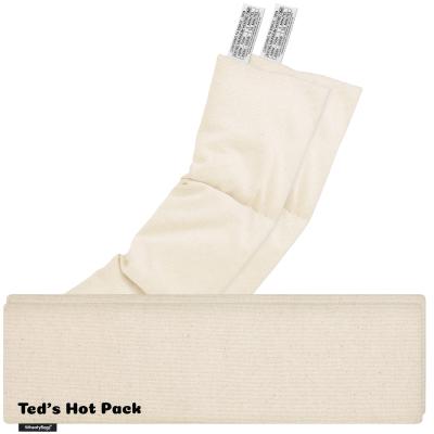 Pack of 2 (47cm x 12cm) - Natural Organic Cotton Scented (Organic Lavender Buds) with Removable Cover