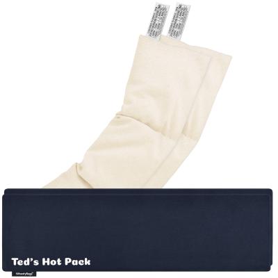 Pack of 2 (47cm x 12cm) - Navy Blue Cotton Fabric Scented (Organic Lavender Buds) with Removable Cover