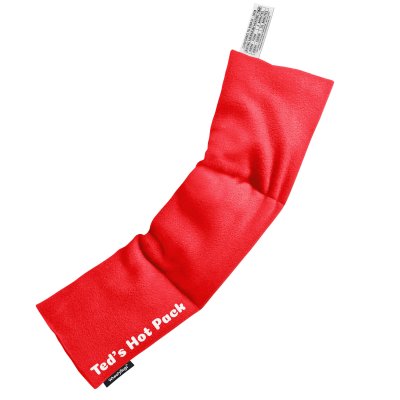 (47cm x 12cm) - Red Fleece Fabric Scented (Organic Lavender Buds)
