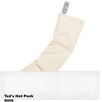 (47cm x 12cm) - White Fleece Fabric with Removable Cover