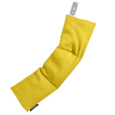 (47cm x 12cm) - Yellow Fleece Fabric Scented (Organic Lavender Buds) (Personalised with Text)