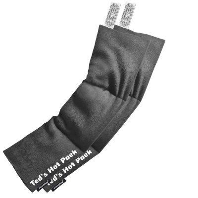 Pack of 2 (47cm x 12cm) - Grey Fleece Fabric Scented (Organic Lavender Buds)