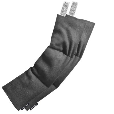 Pack of 2 (47cm x 12cm) - Grey Fleece Fabric (Personalised with Text)