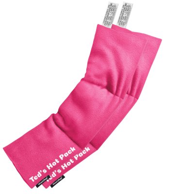 Pack of 2 (47cm x 12cm) - Hot Pink (Fuchsia) Fleece Fabric Scented (Organic Lavender Buds)