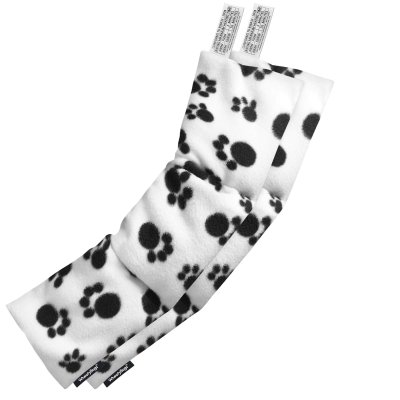 Pack of 2 (47cm x 12cm) - Paws Fleece Fabric (Personalised with Text)