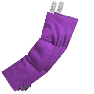Pack of 2 (47cm x 12cm) - Purple Fleece Fabric (Personalised with Text)