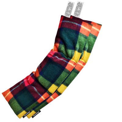 Pack of 2 (47cm x 12cm) - Tartan Fleece Fabric Scented (Organic Lavender Buds) (Personalised with Text)