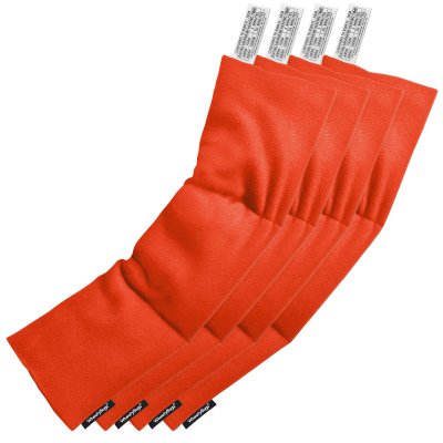 Pack of 4 (47cm x 12cm) - Burnt Orange Fleece Fabric Scented (Organic Lavender Buds) (Personalised with Text)