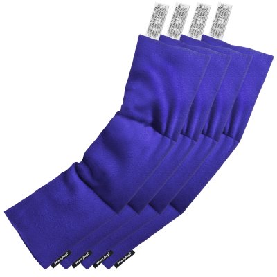 Pack of 4 (47cm x 12cm) - Royal Blue Fleece Fabric (Personalised with Text)