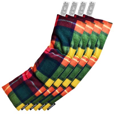 Pack of 4 (47cm x 12cm) - Tartan Fleece Fabric (Personalised with Text)