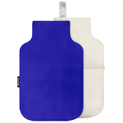 (35cm) - Royal Blue Fleece Fabric with Removable Cover (Personalised with Text)
