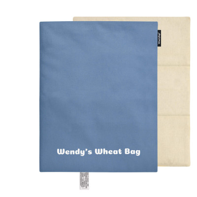 40cm x 30cm (3 Compartments) - Gothic Blue Luxury Cotton Fabric with Removable Cover