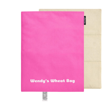 40cm x 30cm (3 Compartments) - Hot Pink Cotton Fabric with Removable Cover