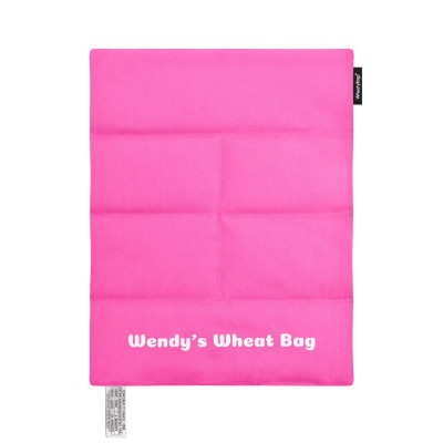 Approx. 40cm x 30cm (6 Compartments) - Hot Pink Cotton Fabric