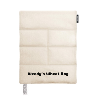 Approx. 40cm x 30cm (6 Compartments) - Natural Cotton Fabric