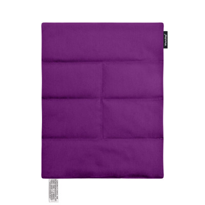 Approx. 40cm x 30cm (6 Compartments) - Purple Cotton Fabric (Personalised with Text)